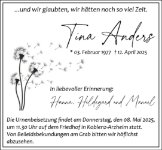 eine Anzeige